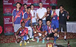 SPG Football Club win Budweiser 6v6 Cup London 2013