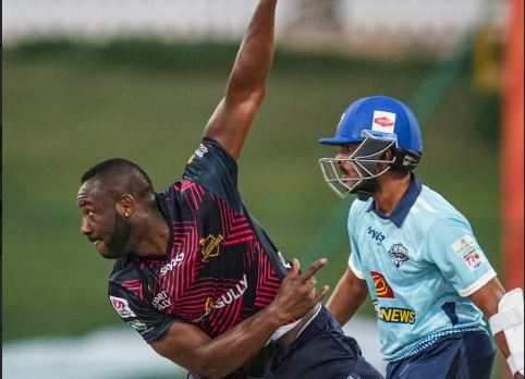 Andre Russell and Tom Moores' explosive partnership powers the Deccan Gladiators to a big win