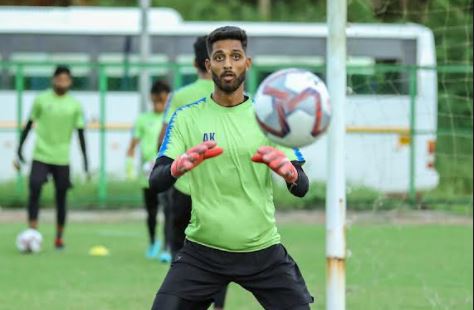 Anuj Kumar Football goalkeeper