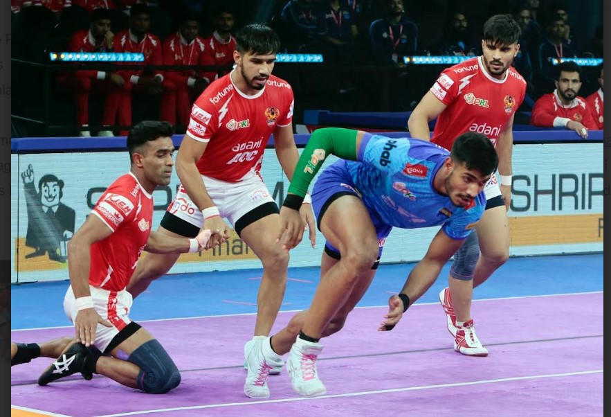 Bengal Warriorz vs Gujarat Giants PKL