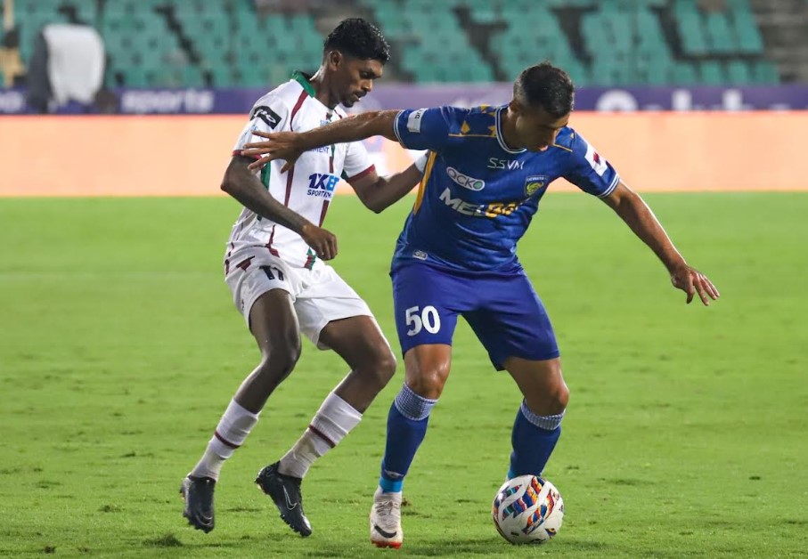 Crivellaro hits stunner but Chennaiyin lose 1 3 to Mohun Bagan Super Giant