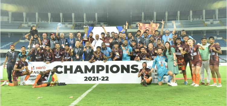 Gokulam Kerala FC become first team to win back-to-back Hero I-League titles