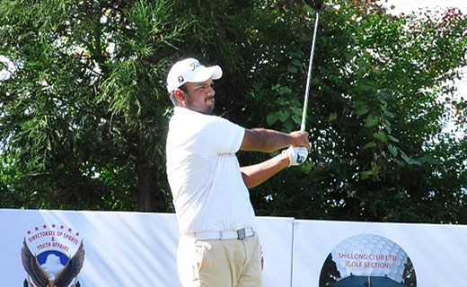 Udayan Mane shoots sublime 65 to take first round lead at J&K Open 2021