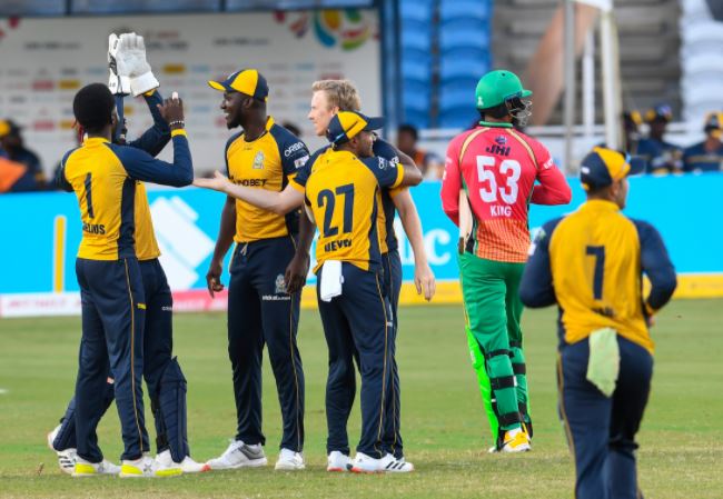 Caribbean Premier League: Chemar holds his nerve as Chase is too much for Guyana