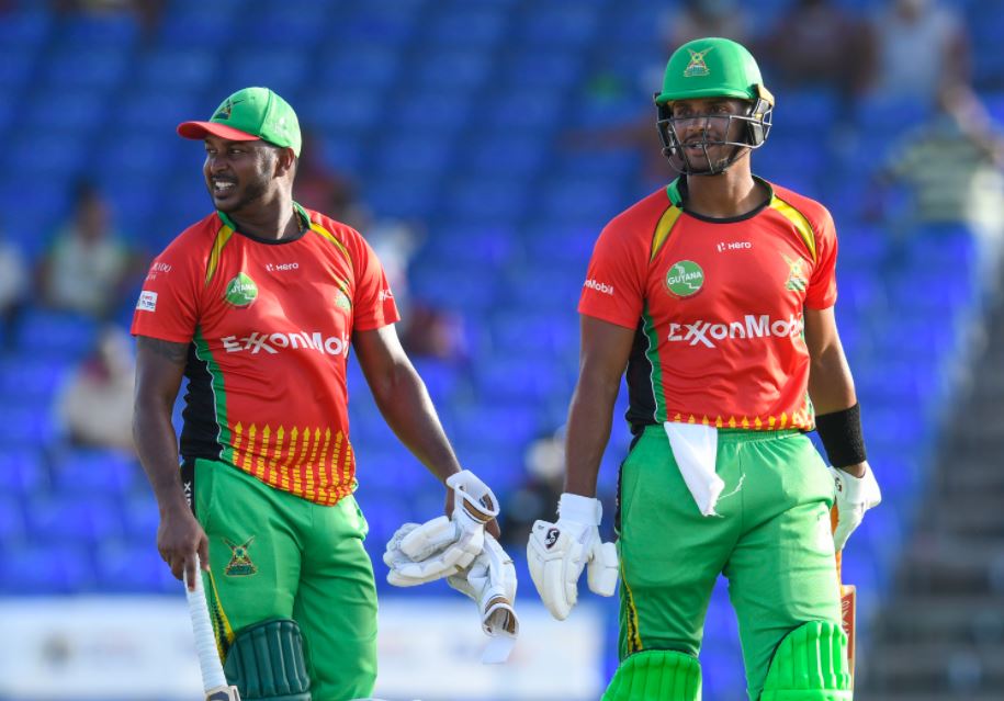 Guyana Amazon Warriors vs Barbados Royals CPL