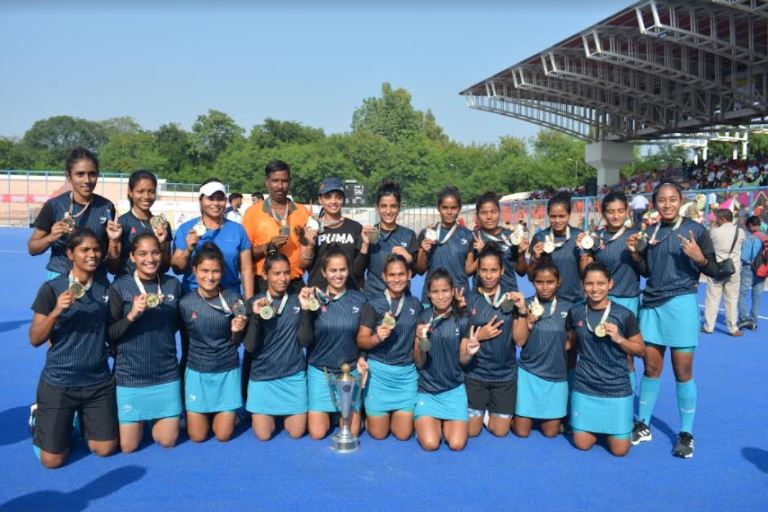 Hockey Madhya Pradesh win 11th Hockey India Senior Women National Championship