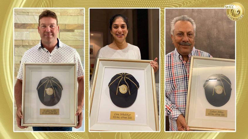 Jacques Kallis, Lisa Sthalekar and Zaheer Abbas Inducted Into Icc Cricket Hall Of Fame