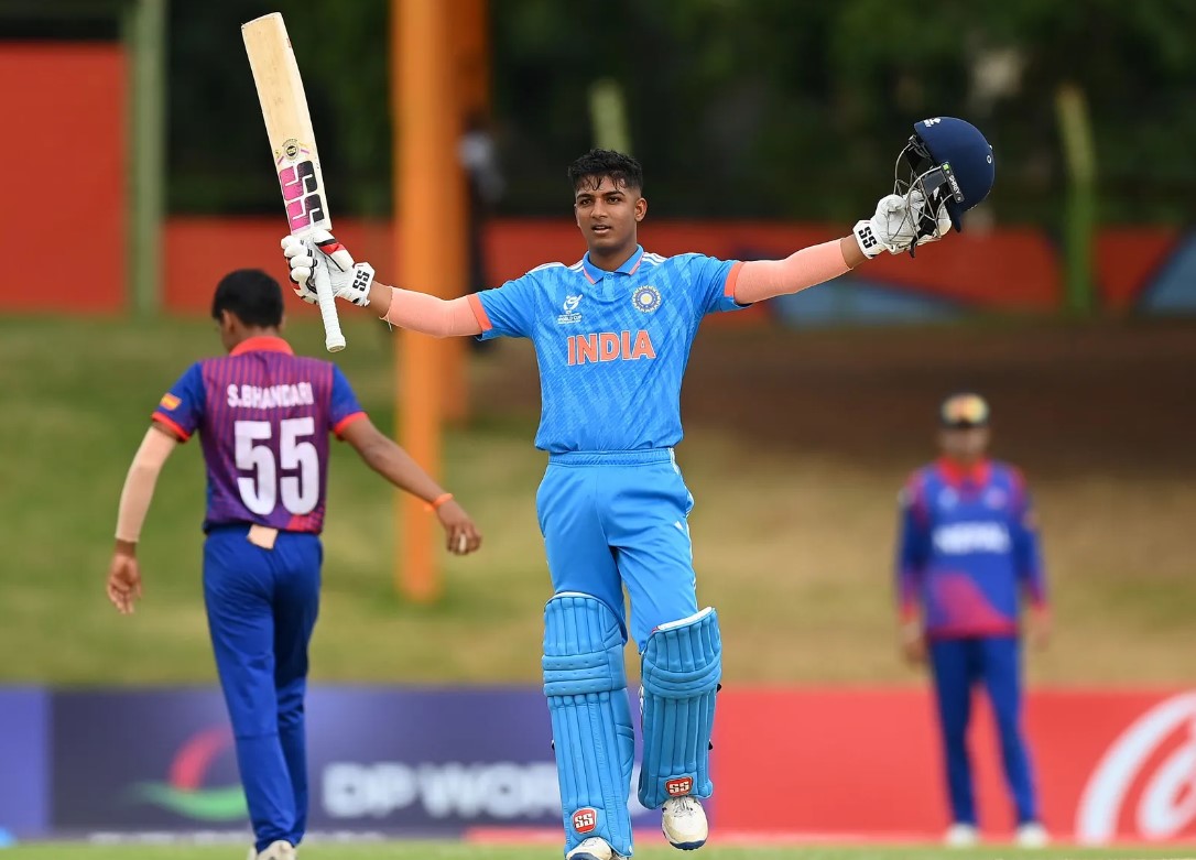 India beat Nepal U 19 WC 2024