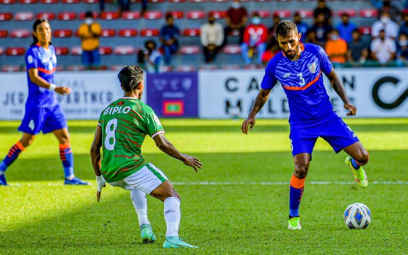 India held to a draw by Bangladesh at SAFF Championship 2021