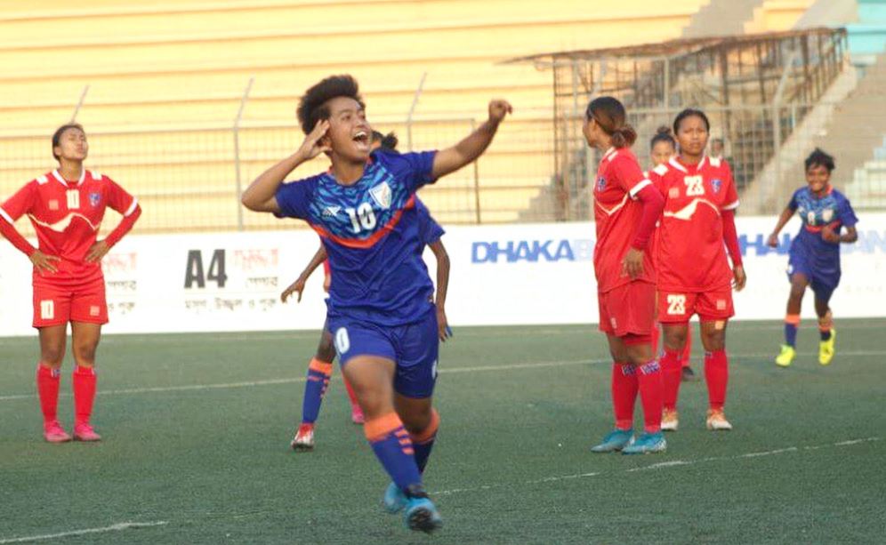 India beat Nepal, progress to SAFF U-19 Women’s C’ship Final