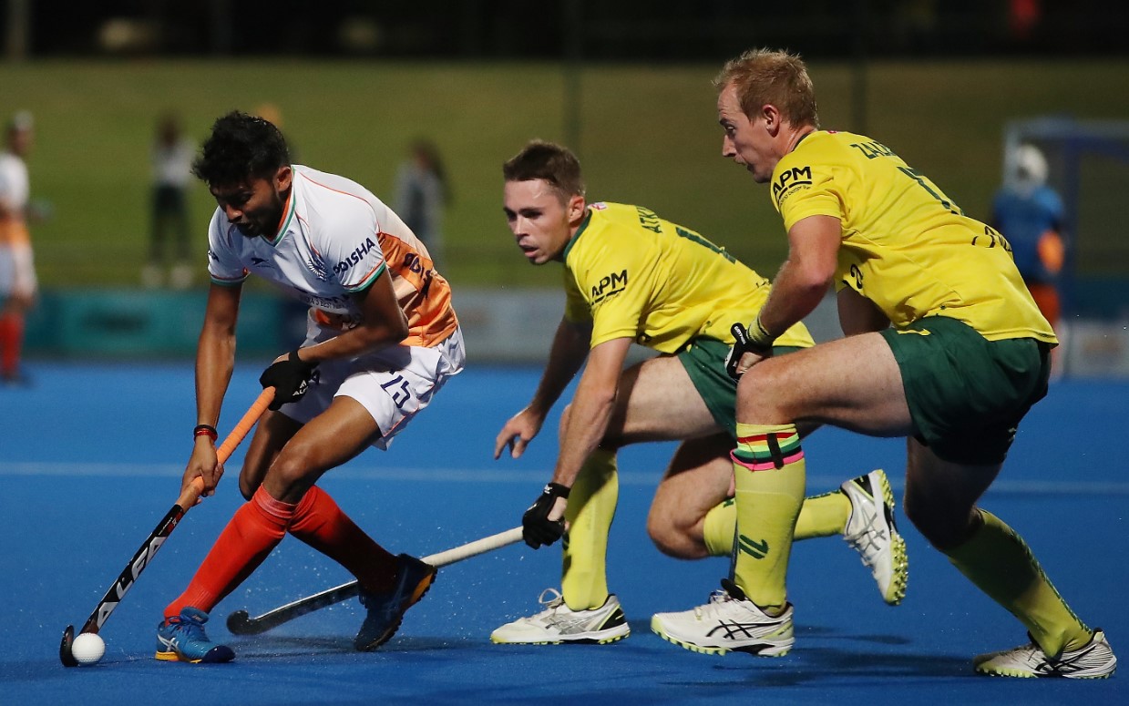 Indian Mens Hockey Team goes down 1 3 against Australia in fourth match of the Test Series