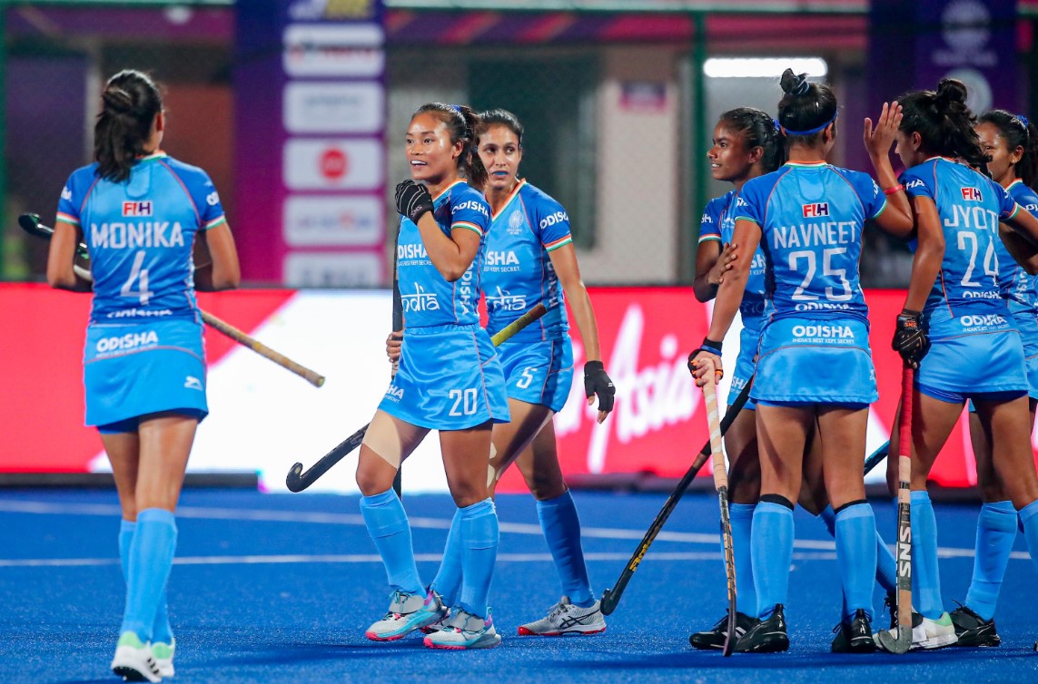 Indian Womens Hockey Team vs Thailand