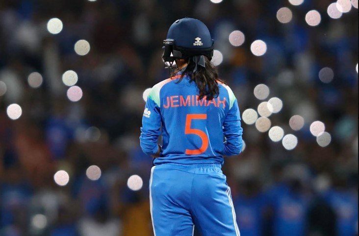 Jemimah Rodrigues (Phot: Courtesy BCCI X Handle) Jemimah