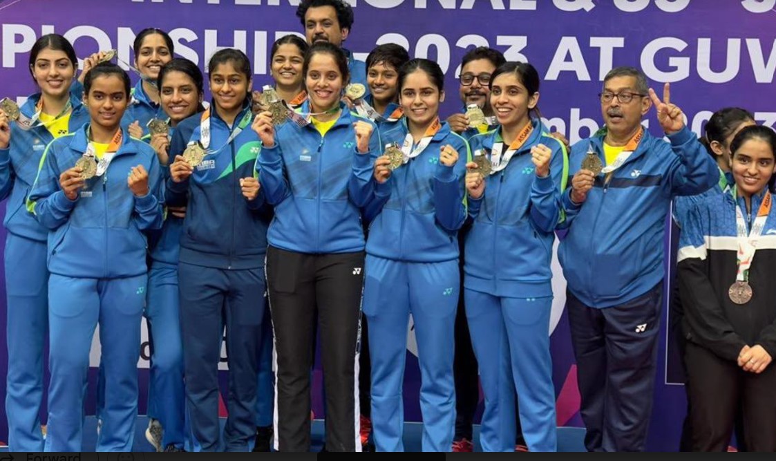 Maharashtra Airport Authority of India crowned champions at Badminton Senior National Team Championships