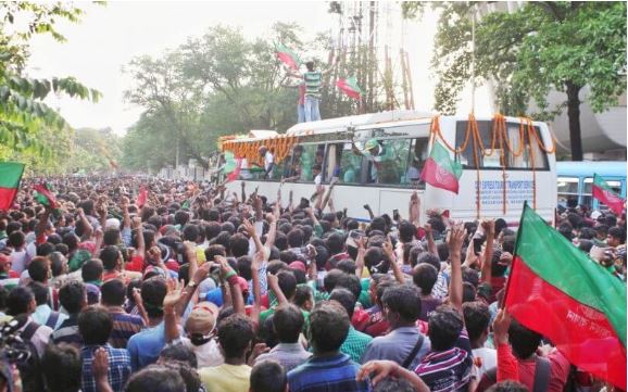 Mohun Bagan Victory Parade