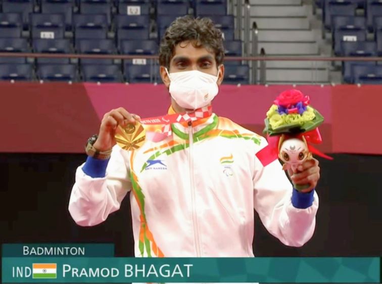 Pramod Bhagat Badminton
