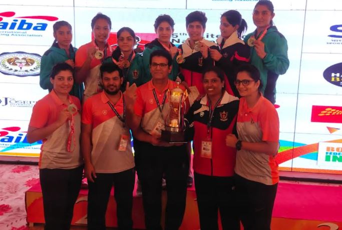 Women’s National Boxing Championships: Dominant RSPB lift team championship trophy with 12 medals