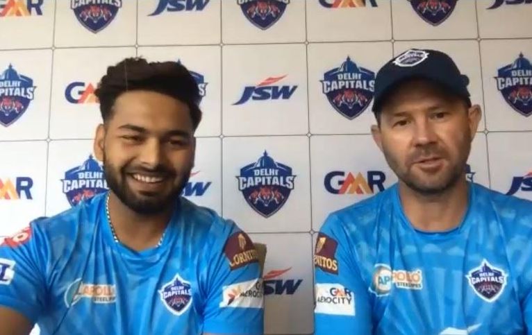 Rishabh Pant Ricky Ponting IPL