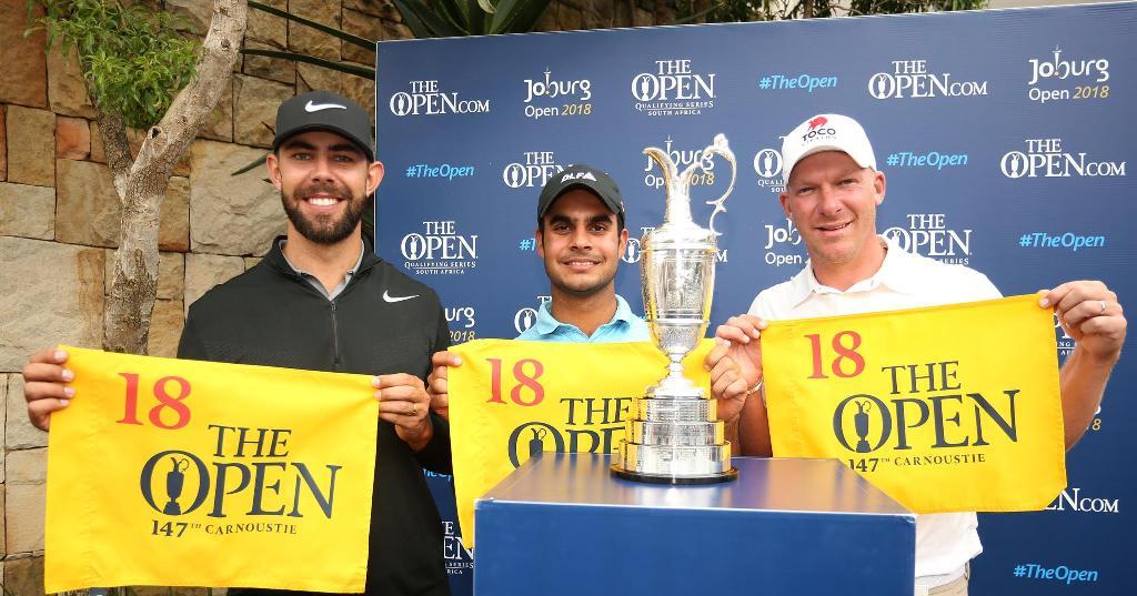 South Africans Erik van Rooyen left and Shaun Norris right join Shubhankar Sharma in securing their spots at The Open 2018 1