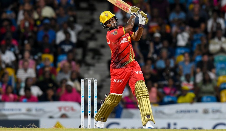 Terrance Hinds of Trinbago Knight Riders