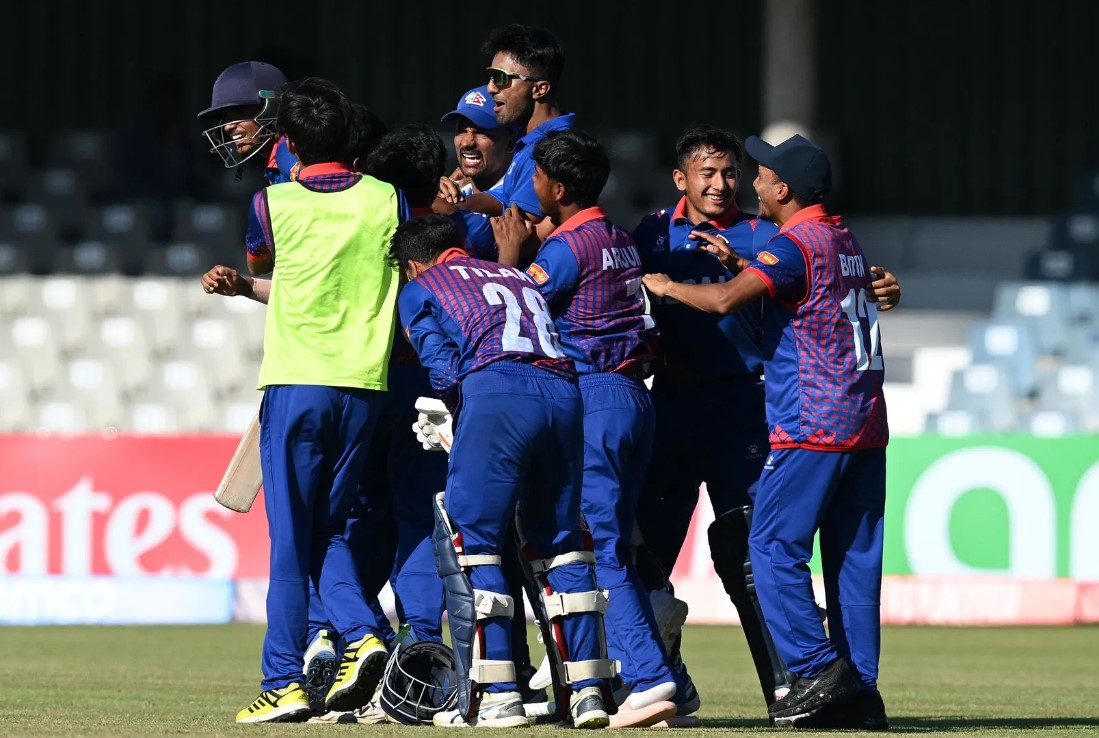 U19 CWC 2024 Nepal West Indies win thrillers Bangladesh overcome USA