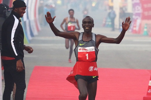 Eliud Kipchoge Airtel Delhi Half Marathon