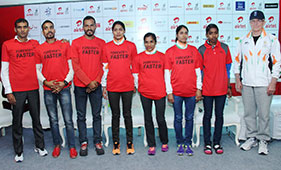 Indian top Athletes at the ADHM 2015