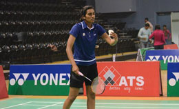 P.V.Sindhu-Team-PSPBs-in-to-the-finals-Badminton-Championship-Day-1