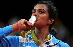 PV Sindhu Silver medal