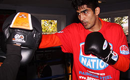 Vijender Singh all set for another knockout win tomorrow at Manchester Arena