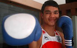 Vikas Krishnan Yadav Indian Boxer wins gold in south asian games