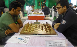 Pradeep Kumar and Vaibhav Suri 14th Delhi International Open Chess Tournament