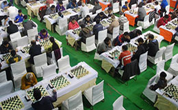 Tournament Hall 14th Delhi International Chess Tournament