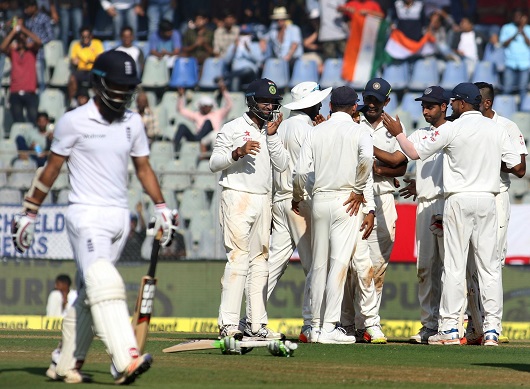 England Fall of Wicket