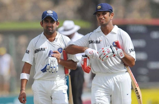 Gautam Gambhir Rahul Dravid