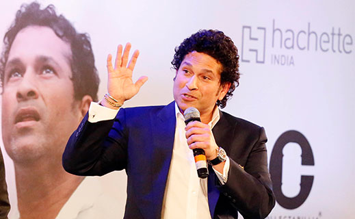 Sachin Tenudlkar at a function 520