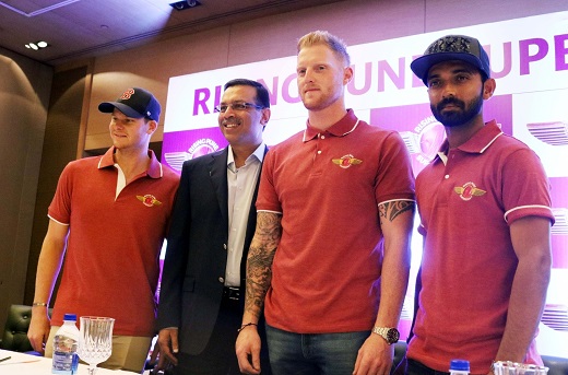 Steve Smith Ajinkya Rahane Rising Pune Giants