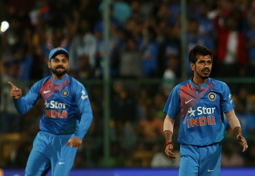 Virat Kohli Yuzvedra Chahal