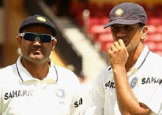 Virender Sehwag Rahul Dravid Test