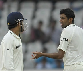 ashwinhandedoverserieswintodhoni