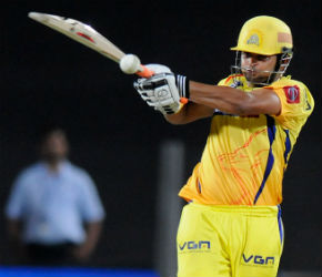 csk won after raina scored 99 runs studde with 11 fours and 3 sixes