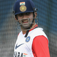 Gambhir fails again, goes for a duck against Gloucestershire