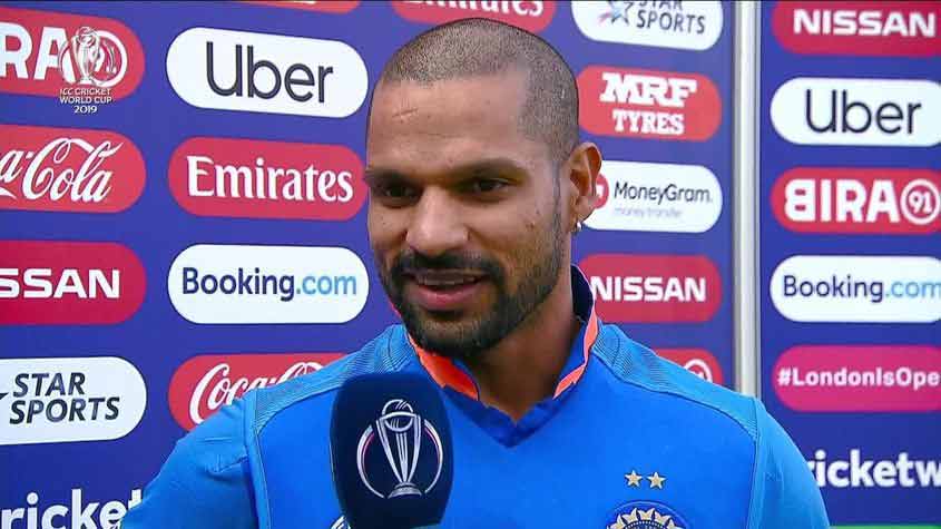 shikhar Dhawan ICC