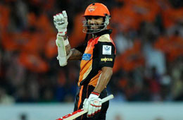 shikhar dhawan sunrisers hyderabad