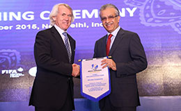 AFC President Shaikh Salman honours Prof Jiri Dvorak for his contribution to Spots Medicine