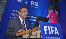 AIFF-General-Secretary-Kushal-Das-in-the-FIFA-Womens-Development-Seminar