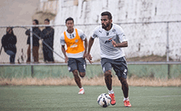 Bengaluru FCs CK Vineeth in training ahead of their tie against Aizawl FC in Mizoram