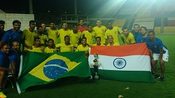 FC Goa players vs Rio Branco AC