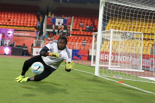 FC Pune City goalkeeper Edel Bete