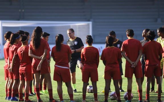 India U 17 girls Football AIFF 